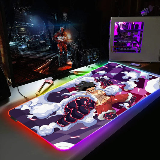 Luminescence Mouse Pad Gamer - Gaming Table Rgb Deskmat 